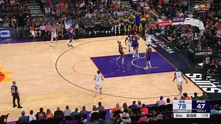 Jimmy Butler rattles the rim on the finish!