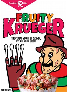 Classic Monster Cereals Reimagined With Modern Horror Movie Characters