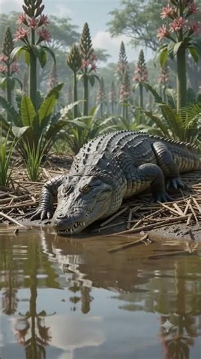 Giant Anaconda Dominates the Prehistoric Swamp | The Ultimate Wetland Predator 🐍