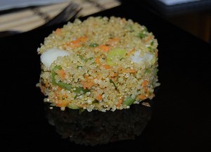 Receita de Quinoa (quinua) com legumes, enviada por nilce - TudoGostoso