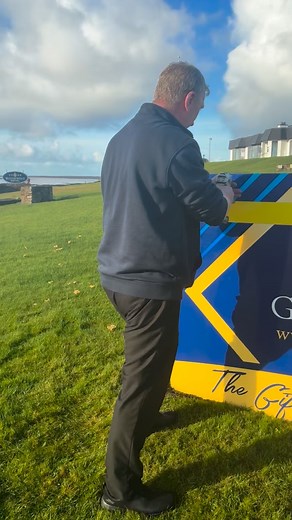 There’s nothing our Breakfast Chef Colin won’t do, seen here doing some maintenance. He really is the gift that keeps on giving ......... speaking of which.. 🎁 | Waterfront Hotel Dungloe