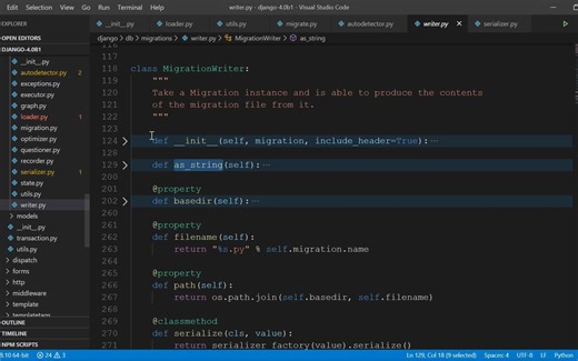 Django4.0源码分析-1.13 migrate命令源码追踪