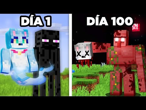 Sobreviví 100 días Probando Mitos Terroríficos de Minecraft 😰💀