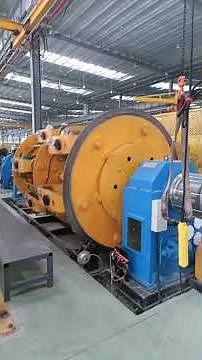 Planetary conductor stranding machine #cablemachine