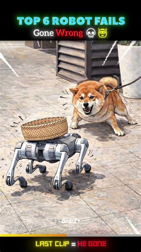 Top 6 Robot Fails That Went Wrong 🤖💀 #shorts