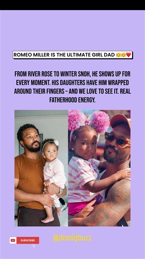 Romeo Miller Embraces Being a Girl Dad – Fans Can't Get Enough #domiqbuzz