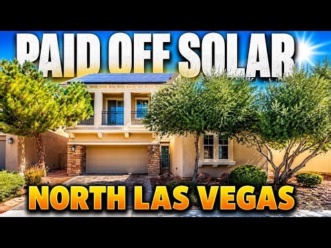House for sale in North Las Vegas | $489k Paid off solar, Near Aliante Casino & Near VA Hospital
