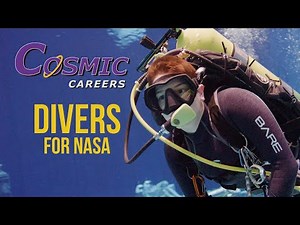 Cosmic Careers: NBL Diver | NASA Needs Scuba Divers | Johnson Space Center FriendsofNASA.org: Human spaceflight is a team sport—and not everyone needs a Ph.D. to be a part of it. In Cosmic Careers, we explore the different, and sometimes unusual jobs needed to make NASA’s mission possible. We’re making a splash this episode with divers Emily Cox and Reilly Holmgreen. They work at NASA’s Neutral Buoyancy Laboratory (NBL) and explain that if you want to work underwater with astronauts in training,