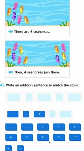 Can YOU Add the Seahorses?