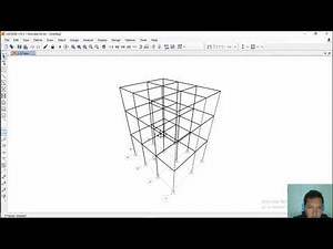 Tutorial SAP 2000, Analisis Frame 3D dengan Beban Gempa