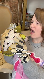 156K views · 8.9K reactions | Halloween Frog Reveal ~ Part Three! #frogcore #ceramics #pottery #sculpture #halloweenart #artreveal | Kalliope Yvonne Ceramics | Facebook