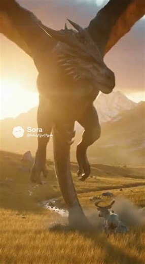 A lifelike dragon swiftly capturing its prey near a jungle river, powerful claws touching wet ground