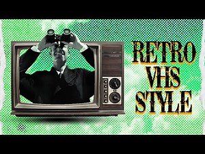 The Only Retro VHS Effect You'll Need | After Effects Tutorial | NO PLUGINS