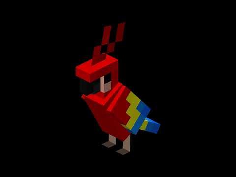 🦜 All Minecraft Parrot Sounds | Sound Effects for Editing 🔊