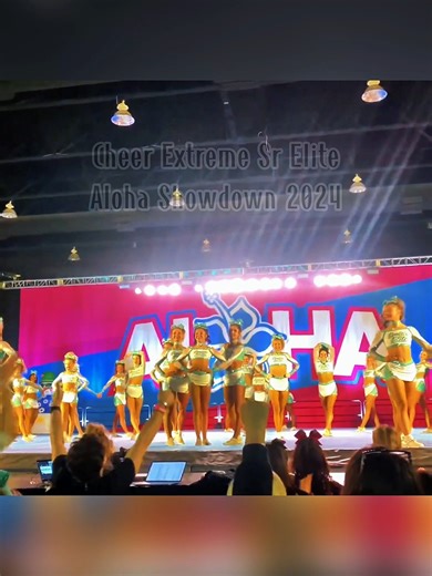 Cheer Extreme Sr Elite Aloha Showdown 2024 #cheer #cheerleader #cheerleading #viral #stunt #fyp #fypシ