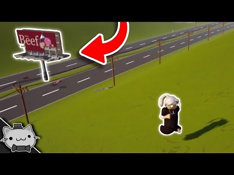 GLITCHING Out The BILLBOARD MAP! (Gang Beasts Funny Moments)