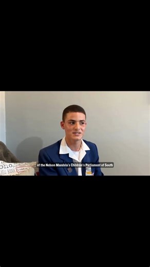 Westridge teen Tristan Fortune, recently sworn in as Western Cape Child Ambassador and Deputy Children’s Parliament President, says his role is “not about being the voice for the voiceless, but a voice for the unheard.” | Plainsman