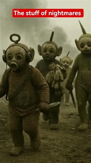 the Teletubbies of nightmares #teletubbies #horror