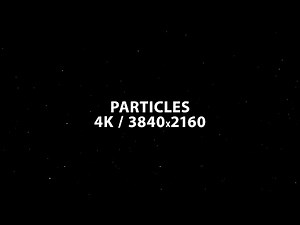 Free Particles 4K