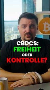 CBDCs: Freedom or control?