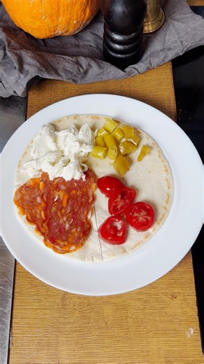 RECETAS CON WRAPS: salame picante y mozzarella | irresistible