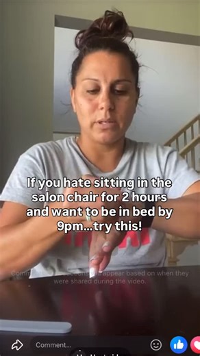 LIFE CHANGING TIP ⤵️ First SAVE this for later! 💜 If I have two free hours, I’m choosing pajamas and my couch over a salon chair EVERY. SINGLE. TIME. 😌🛋️✨ Press-ons that look like a fresh set… without sacrificing my peace, my bedtime, or my bank account? 💅🙌 AMEN! Zero appointments. Zero drying time. Zero regrets. Just cute nails and me in bed by 9 😂 and more money for me to spend at Dunkin 😂 Tell me you’re a 35 mom without telling me 😆👇 I’ll start: stretchy pants are a personality trait