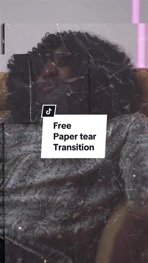 Free Paper Tear Transition for Final Cut Pro