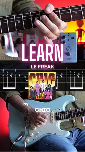 Le Freak by Chic! This is the version that I love to play. There are many version of this song so feel free to learn this one and many others! I really enjoy playing this funky song with the Dophix Leonardo Compressor! I’ve played it with my Justice Strat with the BluGuitar Amp1! Tabs as always written with Guitar Pro 8 (Use “MORGIUGP” for a 20% off!) Thanks as always for your Support ❤️ #chic #lefreak #funkyguitar #guitar #chitarra #violao #guitarlesson #guitartabs #funkymusic #stratocaster #mo