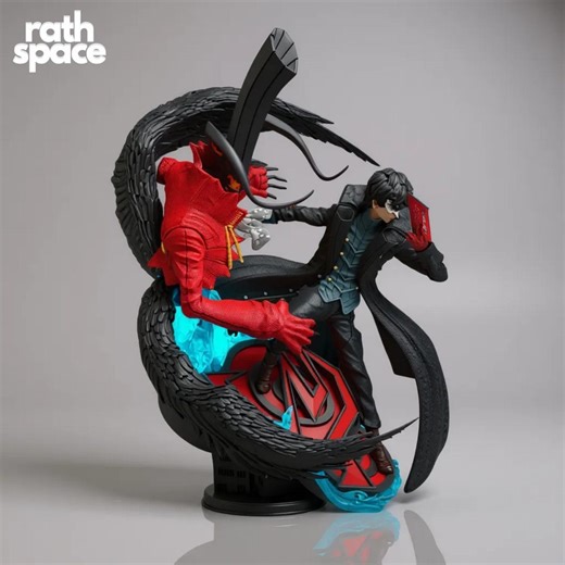 Persona 5 Joker & Arsene STL Bundle | 3D Print Diorama, Busts, Keychain (digital Download) - Etsy