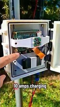 Solar Powered Raspberry Pi wildlife identifier #raspberrypi #ai #camera