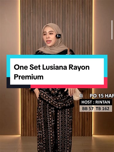 Premium Rayon One Set Lusiana Collection