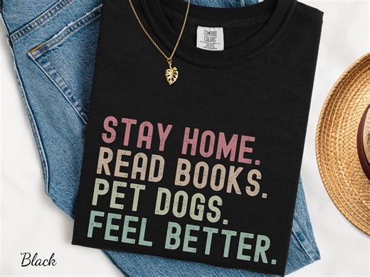 Reading Book Lover Shirt - Pet Dogs Tee, Library Tshirt, Bookworm Reader Gift - Etsy