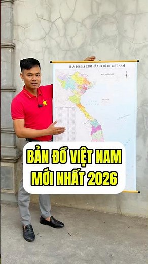 Bản đồ địa giới hành chính 34 tỉnh thành tại Việt Nam cập nhật mới nhất 2026 #bandovietnam