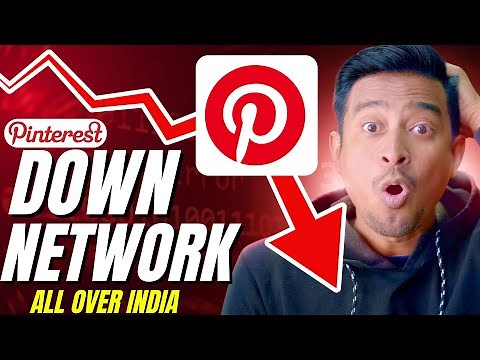Pinterest Server Down Today? Pinterest Not Working in India & Worldwide | is Pinterest Down