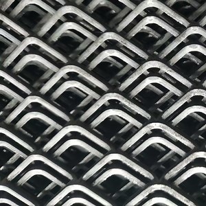 [Hot Item] Folded Aluminium Expanded Metal Mesh Direct Factory Sales