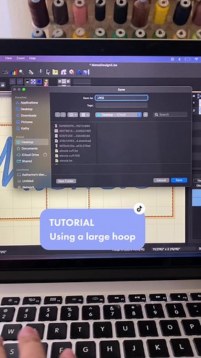 Using A Large Hoop Embroidery Tutorial