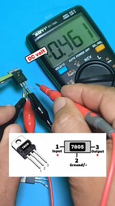 KIA/LM/AN7805 TESTING! #Reels #viral #LED #componenteselectrónicos #audio #ideas #repair #servistv #diyprojects #settopboxtvdigital #speaker #electrician #diyproject #radio #diy #electricalengineering #FM #creative #shorts #electronics #tvtabung #powersupply #TVLED #komponenelektronik #Transistor #electroniccomponents | Belajar Servis Elektronika