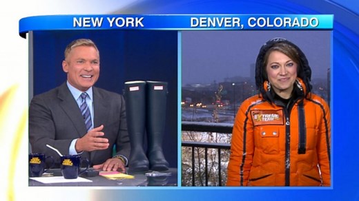 Sam Champion Welcomes Ginger Zee as New 'GMA' Weather Editor