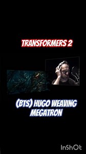 TRANSFORMERS rotf 2009 (bts) Hugo Weaving voicing Megatron