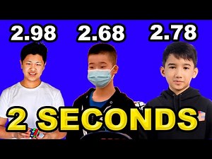 Top 5 Fastest Unofficial 3x3 Rubik's Cube Solves | 2 SECONDS!
