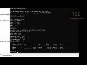 Cannot delete volume on Dynamic disk. Cannot convert Dynamic to basic |Virtual Disk service error