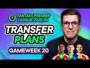 MY FPL GW20 TRANSFER PLANS! 📝 Between rolling and a -4? 😂 | Fantasy Premier League Tips 2025/26
