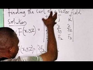 Deriving the formula used in solving the curl of a vector field