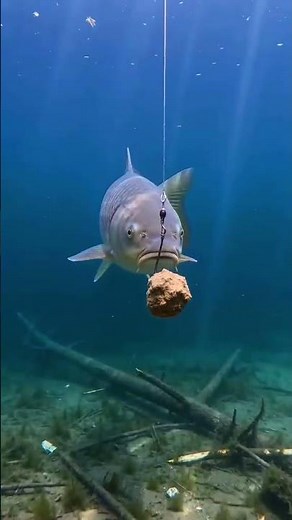 2 Secrets About Fish Biting the Hook Underwater 😱🤣🤣 #2 #fishingvideo #fishingfun #shorts