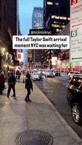 Taylor Swift’s arrival. The unedited moment from car to entrance ✨ @taylorswift x @colbertlateshow ❤️‍🔥 Her security team runs a full arrival production protocol, every move precise, every angle controlled. | New York Mickey