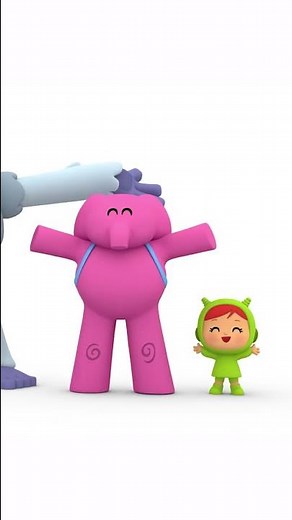 🕺 A Ram Sam Sam with Pocoyo #shorts | Nursery Rhymes & Baby Songs