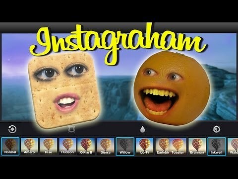 Annoying Orange - Instagraham (Instagram Spoof ft. Taryn Southern)