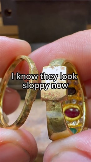 4.2M views · 9.2K reactions | The process of sizing up rings is...