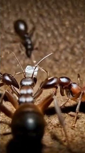 Inside an Ant Nest 🐜 | Real Life Inside an Ant Colony #Shorts
