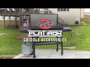 Flat Iron® Gas Griddle Accessories | Char-Griller